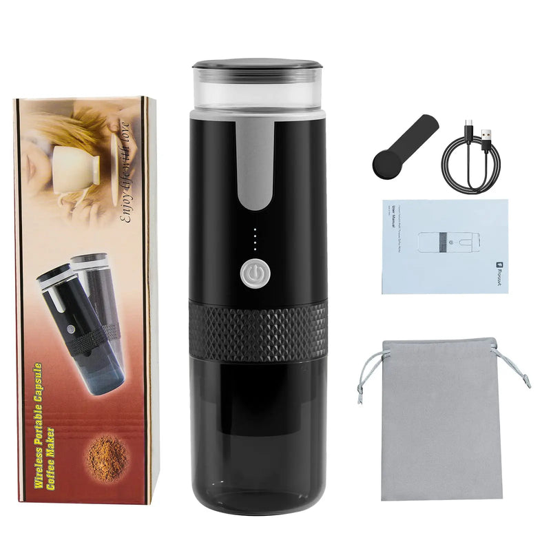 2024 New Coffee Maker Electric Capsule Ground Coffee Brewer Portable Coffee Machine Fit Coffee Powder and Coffee Capsule